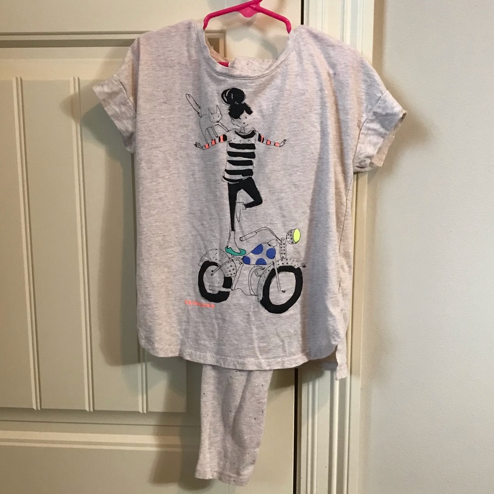 Super Cute Girl’s Shirt and Pants Set - Picture 1 of 4